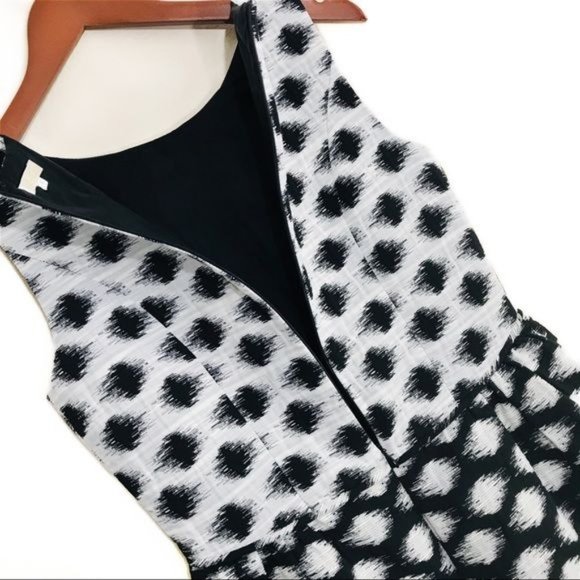 SHOSHANNA Sleeveless Marled Dot Dress Size 4 - Picture 5 of 6